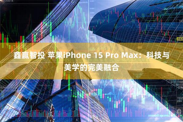 鑫赢智投 苹果iPhone 15 Pro Max：科技与美学的完美融合